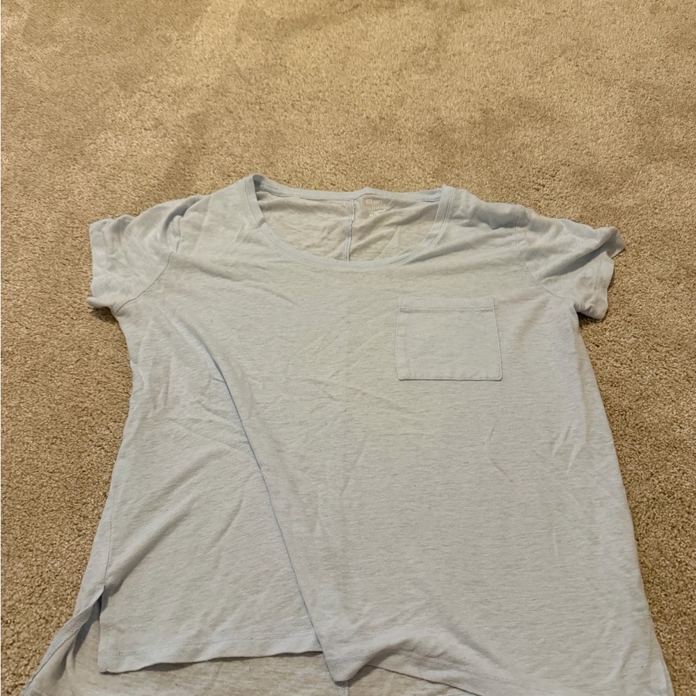 Old Navy Light Blue Short Sleeve Tee